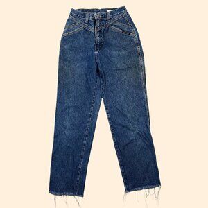 Vintage Rocky Mountain Clothing Co. Woman's Rockies Blue Cowgirl Jeans Size 29